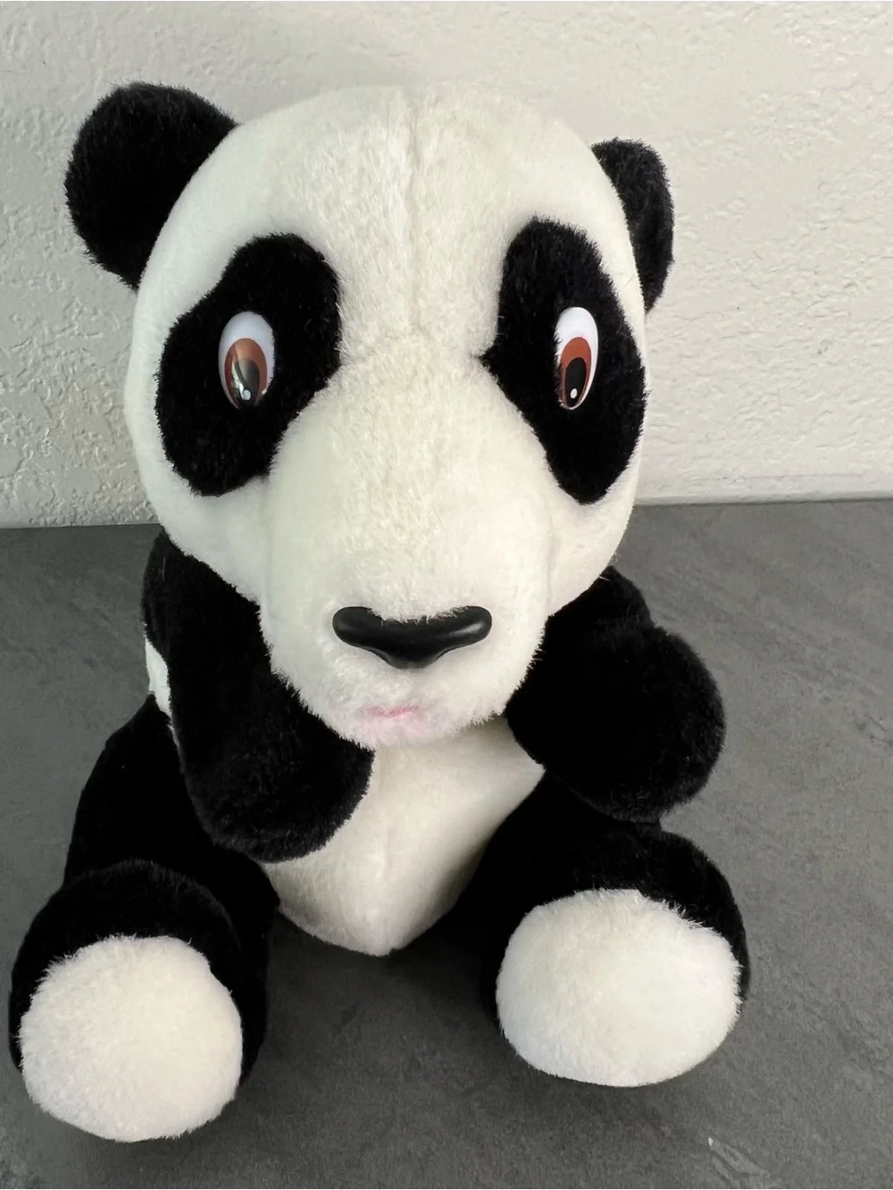 McGraw Hill Math Stuffed Plush Panda Bear‎ “Tu-Tu” Hand Puppet Toy Home School